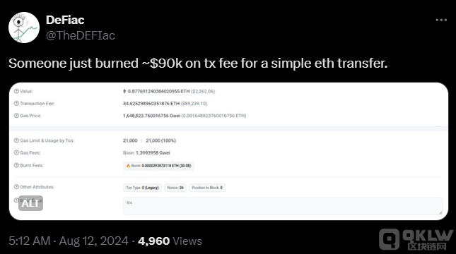 һPEthereum֧90,000ԪGasMDƬ