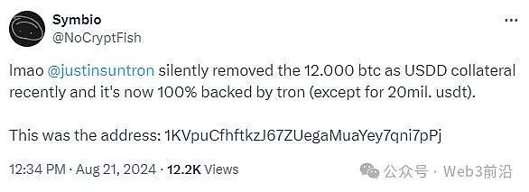 Oʾ USDD Ƴ 12K Bitcoinֻǡ DƬ